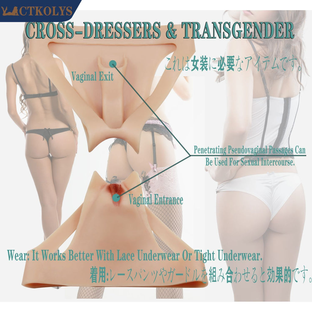 CTKOLYS Crossdressing Panties Mens Hiding Gaff Briefs Camel Toe Control Y-Type Thong for Crossdresser & Transgender