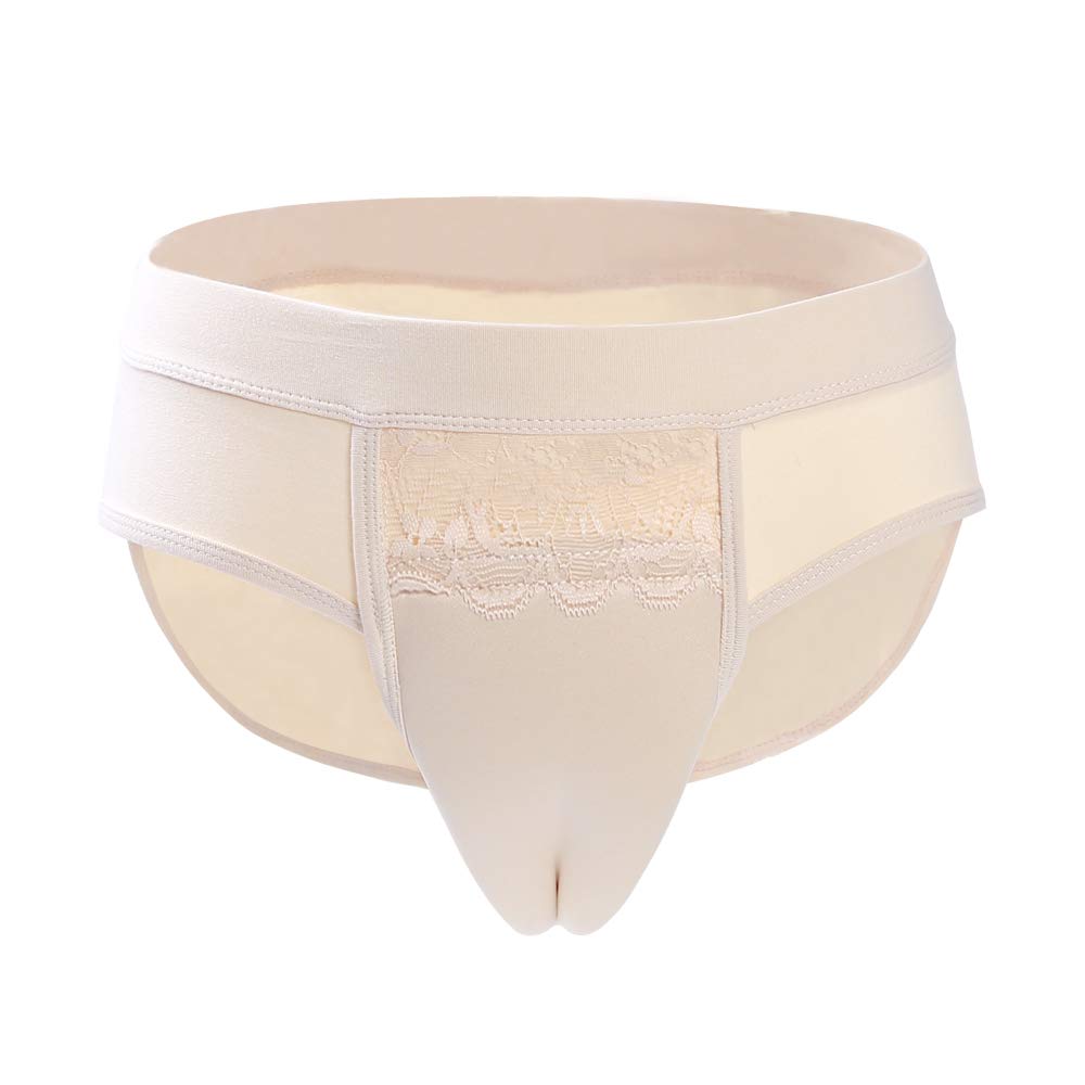 CTKOLYS Hiding Gaff Panty Camel Toe Shaping Pant Brief for Crossdresser & Transgender