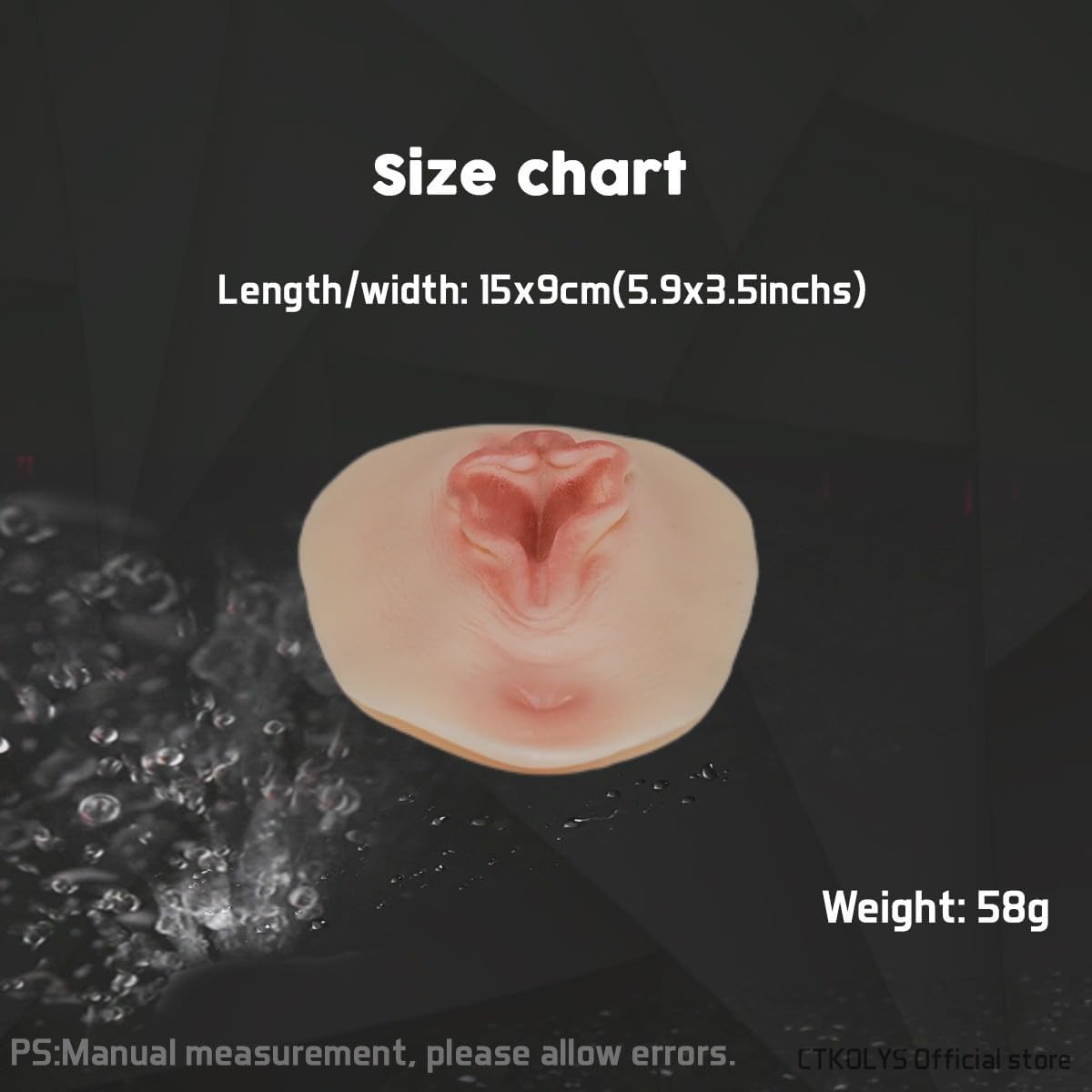 Silicone Fake Vagina Pad