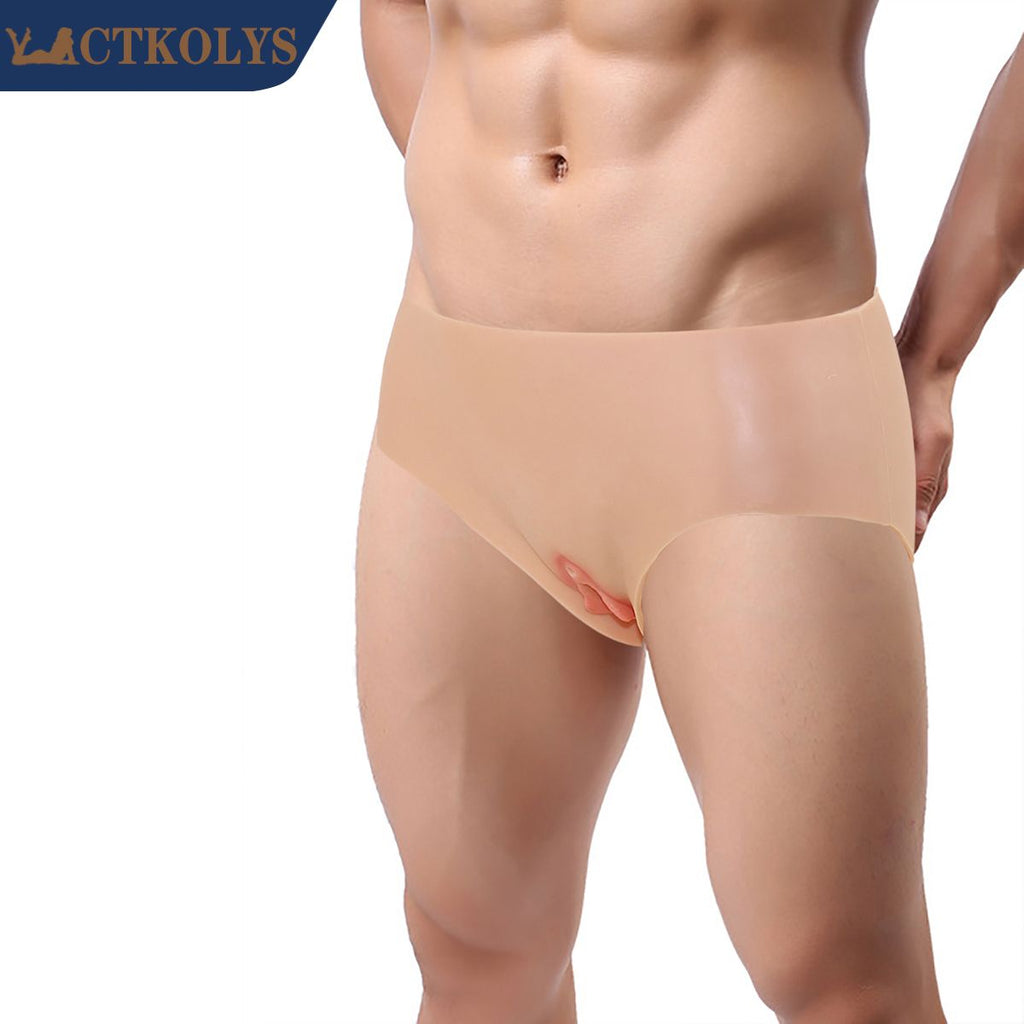 CTKOLYS Crossdresser Panties -CV11- Camel Toe Control Panty Hiding Gaff Boxer Briefs for Crossdresser Transgender Shemale