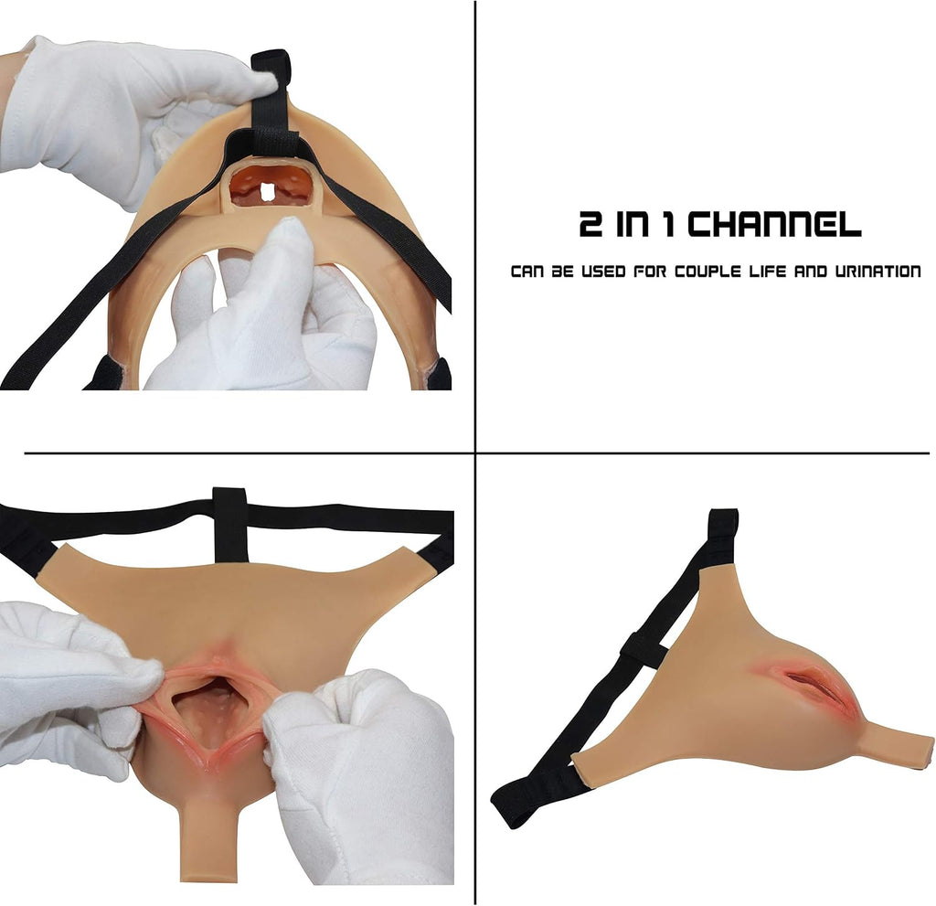 Hiding Gaff Panty Silicone Thong