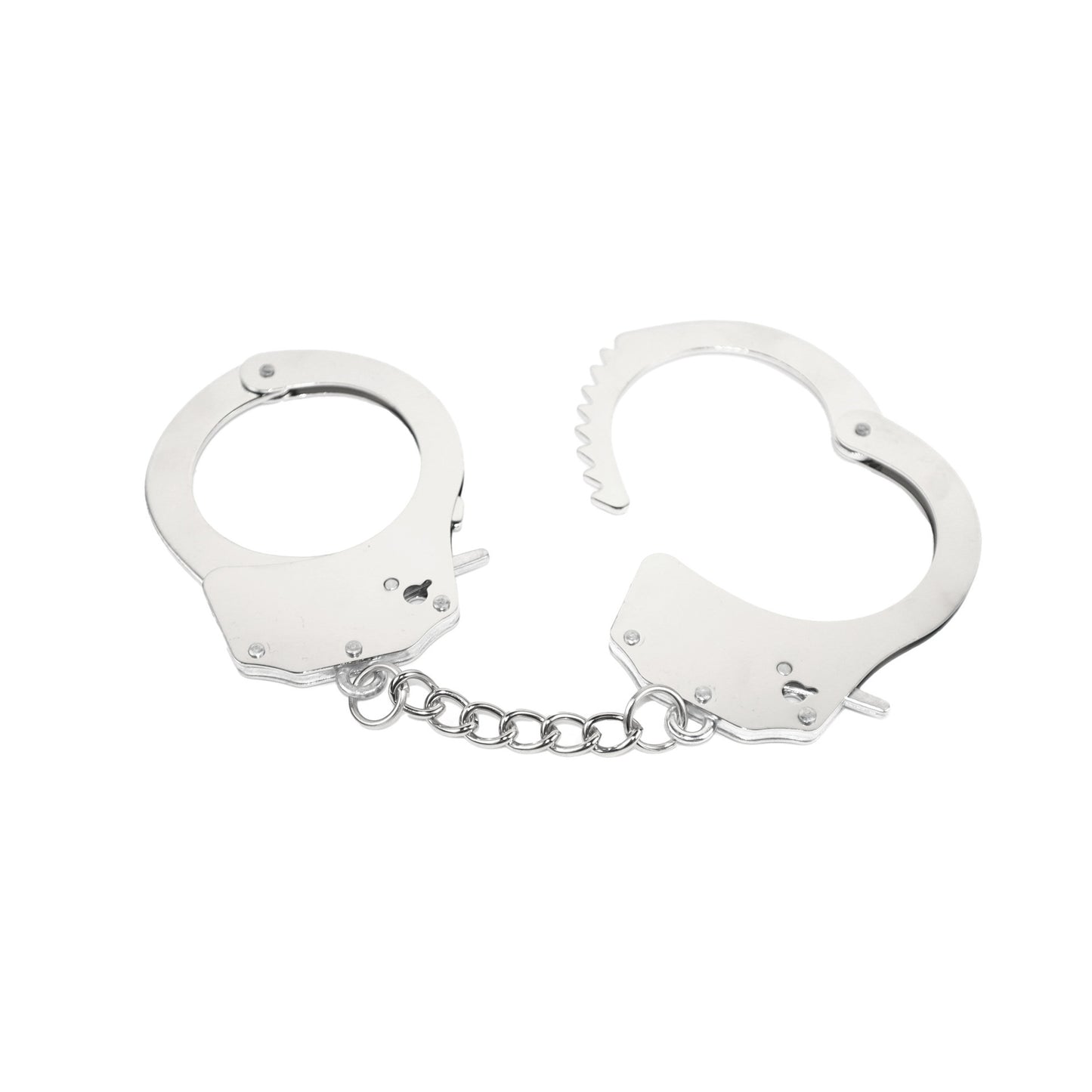 CTKOLYS Metal game handcuffs police handcuffs children's toy handcuffs for Halloween stage