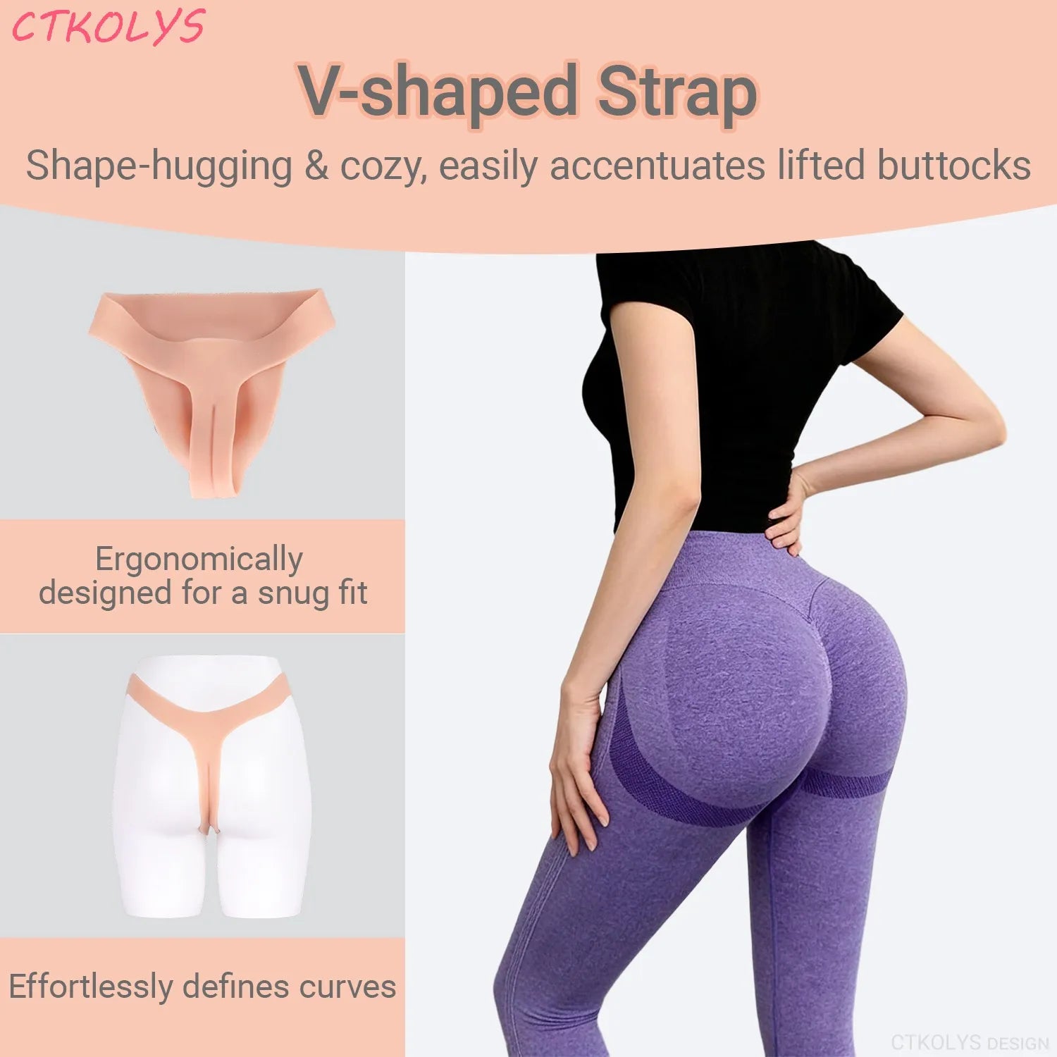 Silicone Fake Vagina Panty Pussy Tucking Gaff Panties
