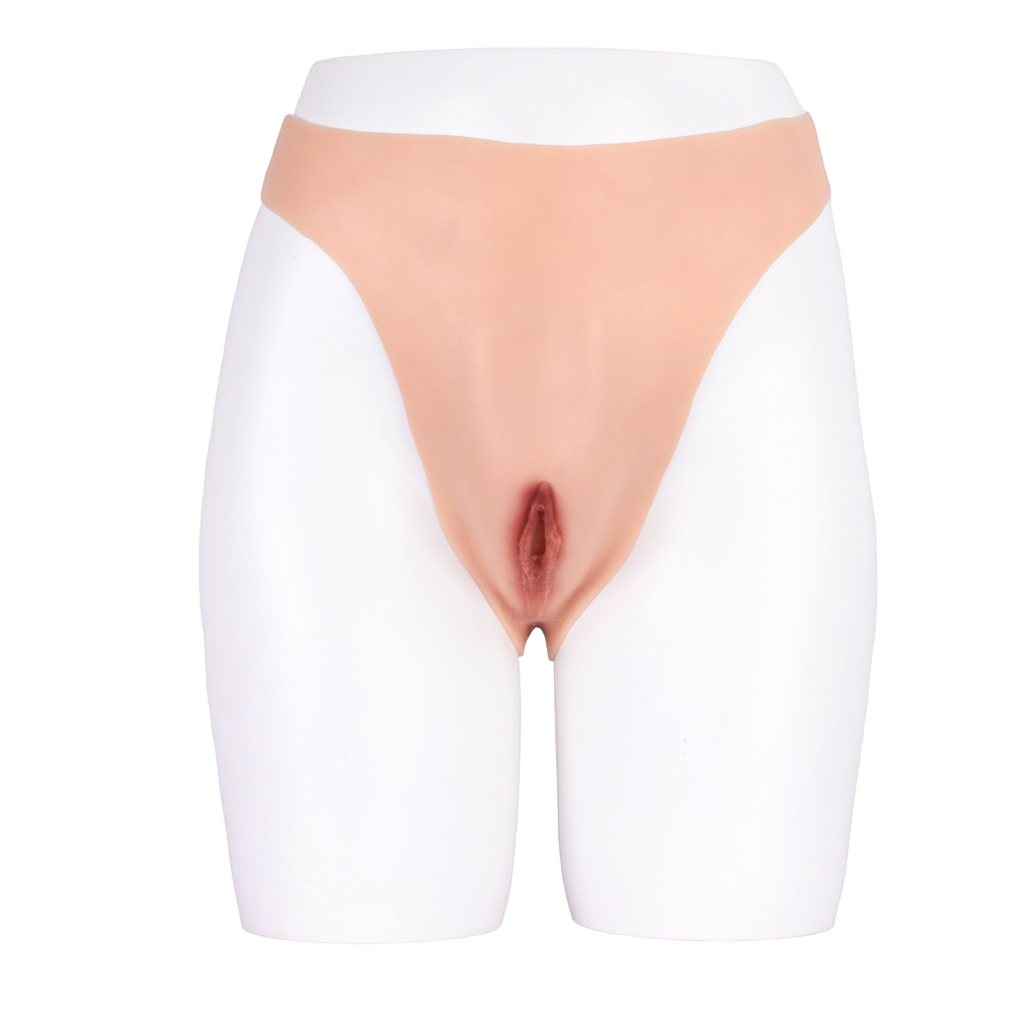 Silicone Fake Vagina Panty Pussy Tucking Gaff Panties