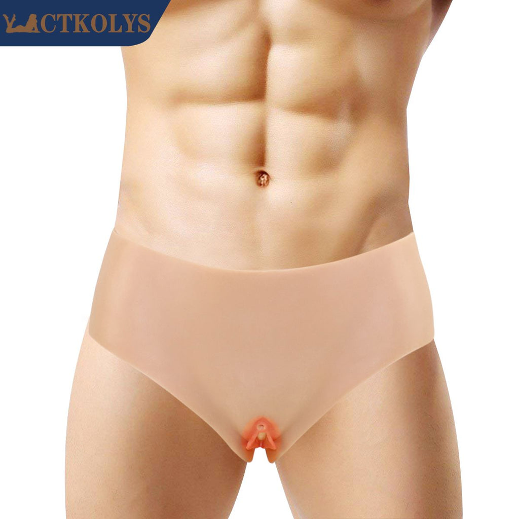 CTKOLYS Crossdresser Panties -CV11- Camel Toe Control Panty Hiding Gaff Boxer Briefs for Crossdresser Transgender Shemale