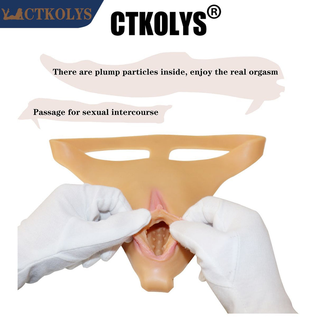 CTKOLYS Men's Hiding Gaff Panty Crossdressing Panties Realistic Camel Toes for Crossdresser Transgender