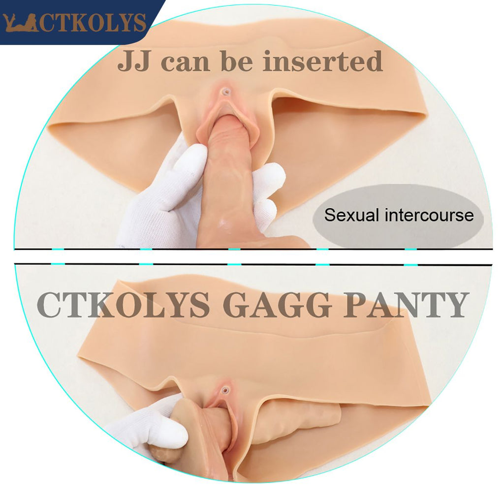 CTKOLYS Crossdresser Panties -CV11- Camel Toe Control Panty Hiding Gaff Boxer Briefs for Crossdresser Transgender Shemale