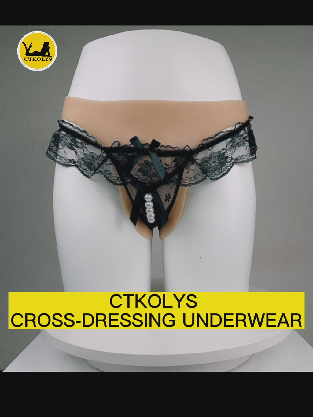 CTKOLYS Crossdressing Panties Mens Hiding Gaff Briefs Camel Toe Control Y-Type Thong for Crossdresser & Transgender