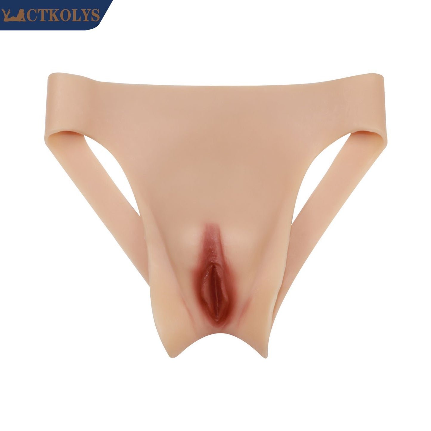 Silicone Fake Vagina Panty -CTKOLYS - Realistic Pocket Pussy Canal Can Penetrated