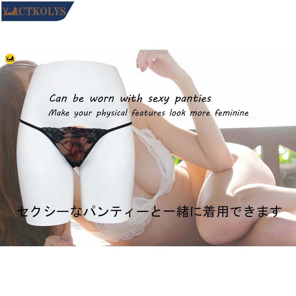 CTKOLYS Mens Hiding Gaff Panty Insert Pads Transgender Crossdressing Pad for Crossdresser Cosplay